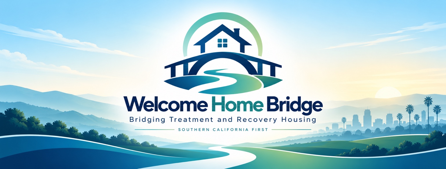 Official Welcome Home Bridge house and bridge brand artwork